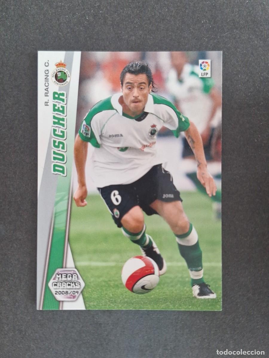 Cromos de f&uacute;tbol: L2 DUSCHER RACING DE SANTANDER 245 PANINI MEGACRACKS 2008 2009 08 09