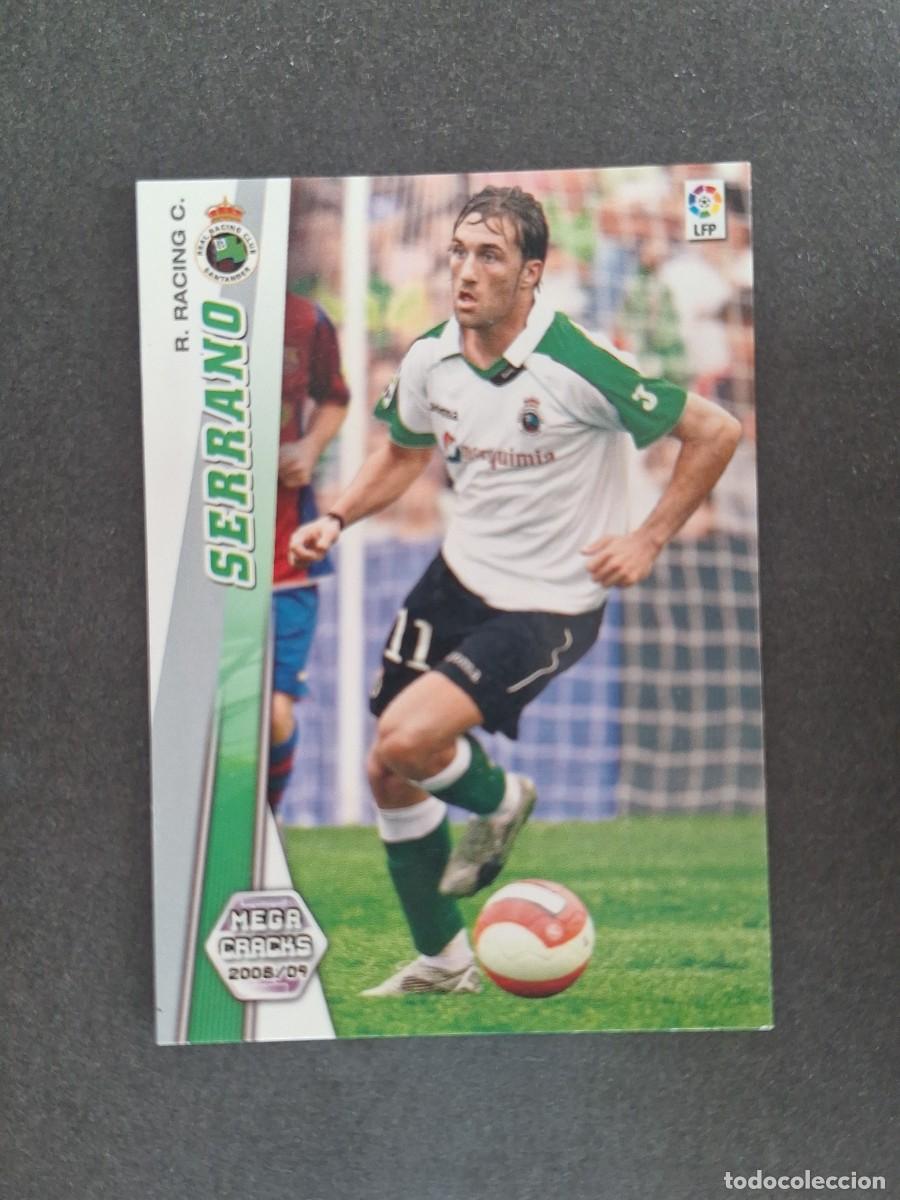 Cromos de f&uacute;tbol: L2 SERRANO RACING DE SANTANDER 249 PANINI MEGACRACKS 2008 2009 08 09