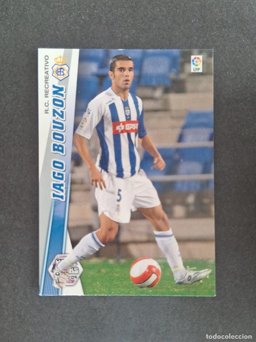 Cromos de f&uacute;tbol: L2 IAGO BOUZON RECREATIVO DE HUELVA 256 PANINI MEGACRACKS 2008 2009 08 09