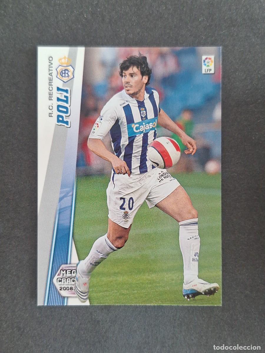 Cromos de f&uacute;tbol: L2 POLI RECREATIVO DE HUELVA 260 PANINI MEGACRACKS 2008 2009 08 09