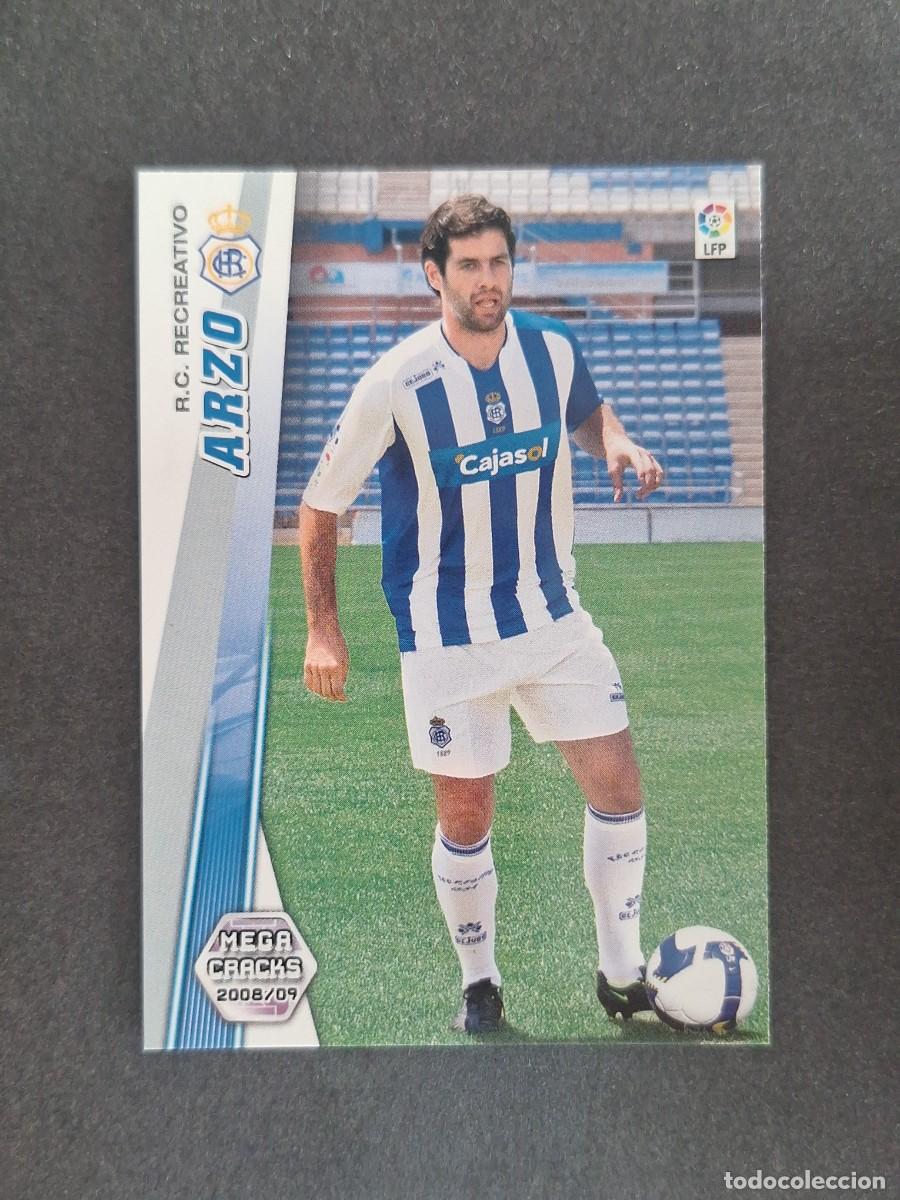 Cromos de f&uacute;tbol: L2 ARZO RECREATIVO DE HUELVA 259 PANINI MEGACRACKS 2008 2009 08 09