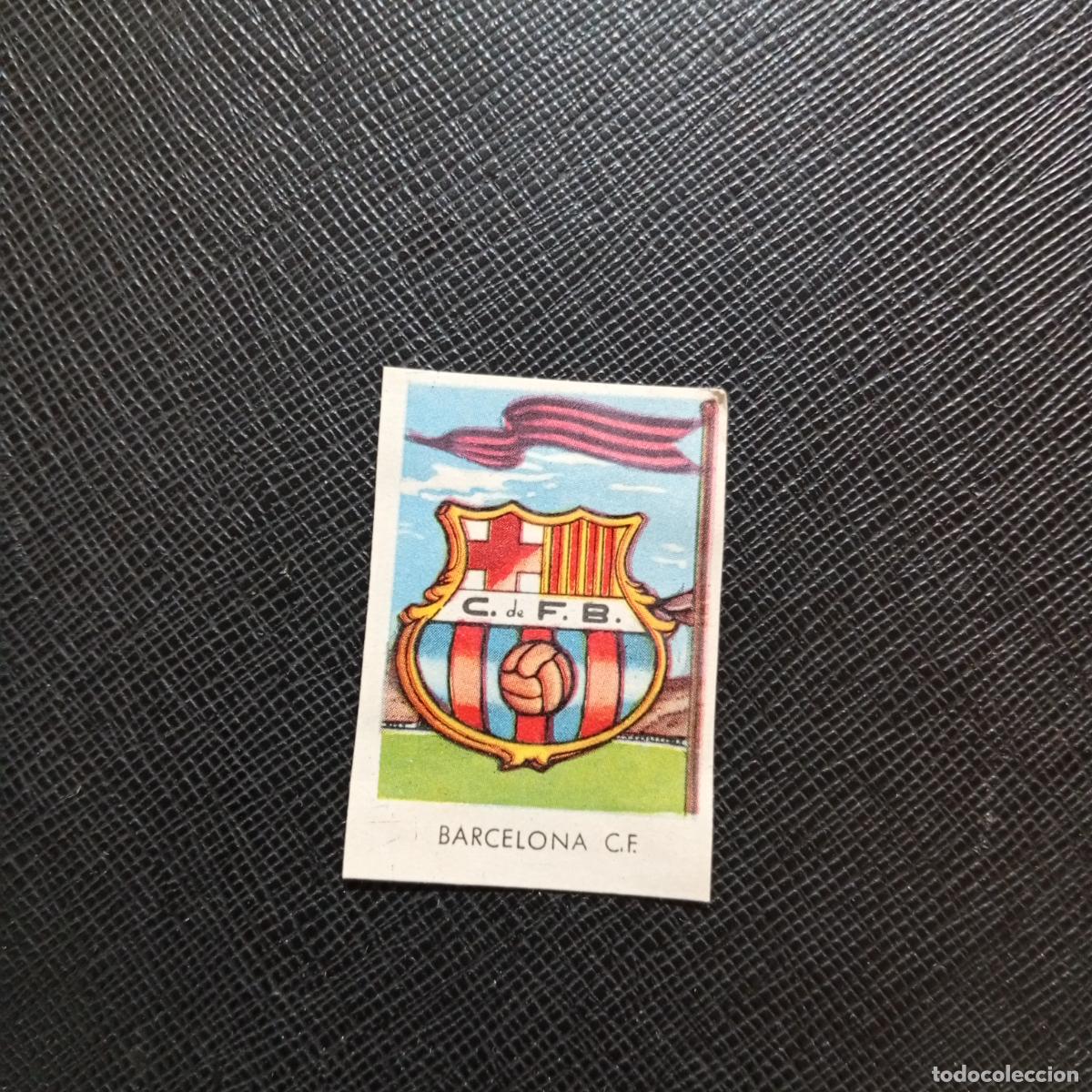 Cromos de f&uacute;tbol: 23 339 ESCUDO BARCELONA RUIZ ROMERO CAMPEONATOS 1959 1960 FUTBOL 59 60 - DESPEGADO - A109 PG163