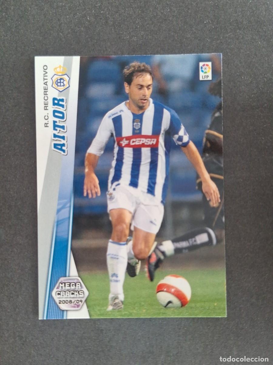 Cromos de f&uacute;tbol: L2 AITOR RECREATIVO DE HUELVA 264 PANINI MEGACRACKS 2008 2009 08 09