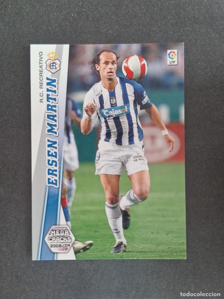 Cartes &agrave; collectionner de Football: L2 ERSEN MARTIN RECREATIVO DE HUELVA 270 PANINI MEGACRACKS 2008 2009 08 09