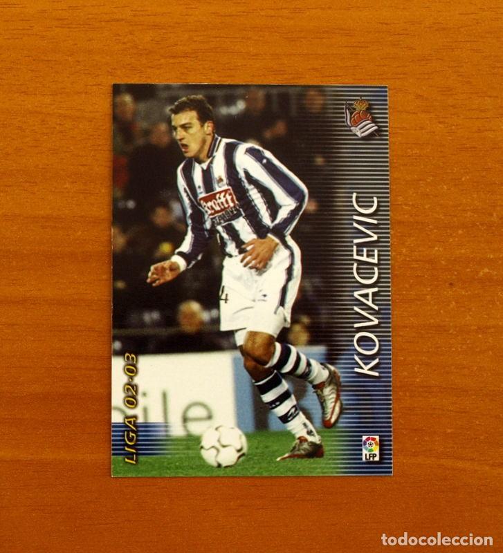 Cartes &agrave; collectionner de Football: Real Sociedad -N&ordm; 306 Kovacevic -Mega Fichas Liga 2002-2003-02-03-Megafichas Panini Sports