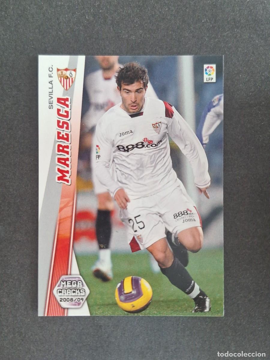 Cromos de f&uacute;tbol: L2 MARESCA SEVILLA F. C. 282 PANINI MEGACRACKS 2008 2009 08 09