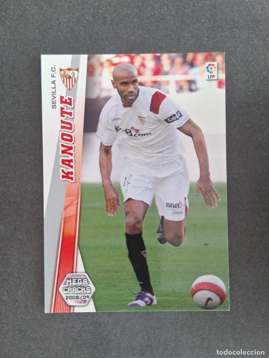 Cromos de f&uacute;tbol: L2 KANOUTE SEVILLA F. C. 286 PANINI MEGACRACKS 2008 2009 08 09