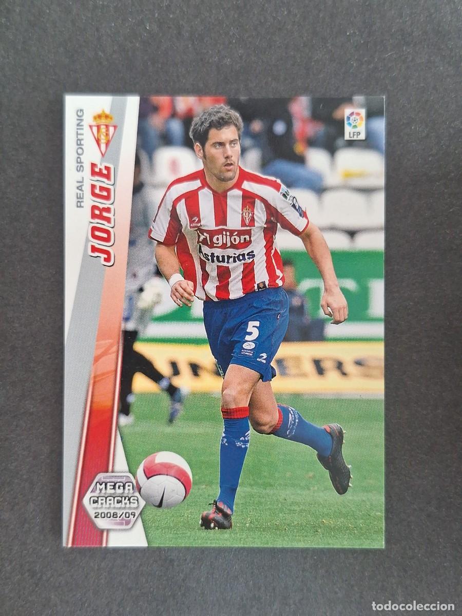 Cromos de f&uacute;tbol: L2 JORGE SPORTING DE GIJON 292 PANINI MEGACRACKS 2008 2009 08 09