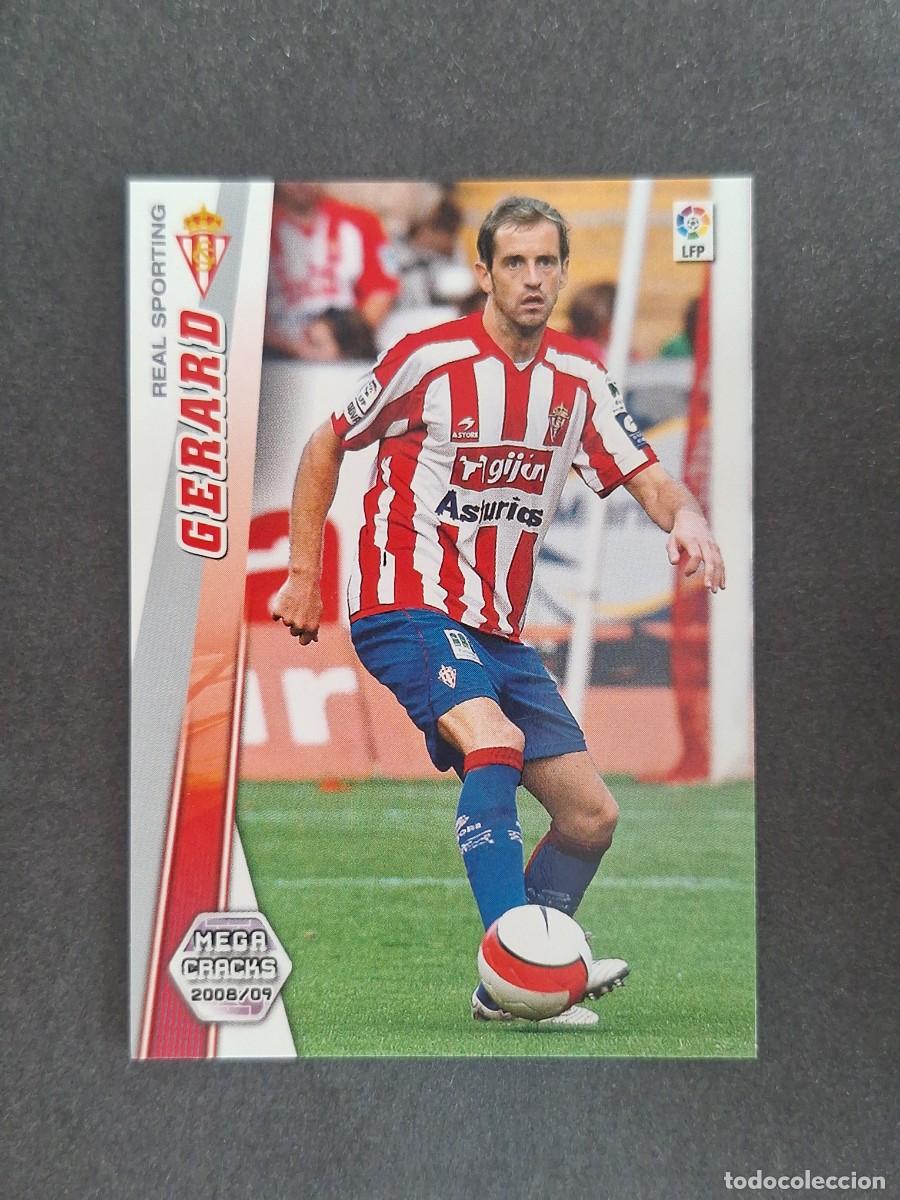 Cromos de f&uacute;tbol: L2 GERARD SPORTING DE GIJON 293 PANINI MEGACRACKS 2008 2009 08 09