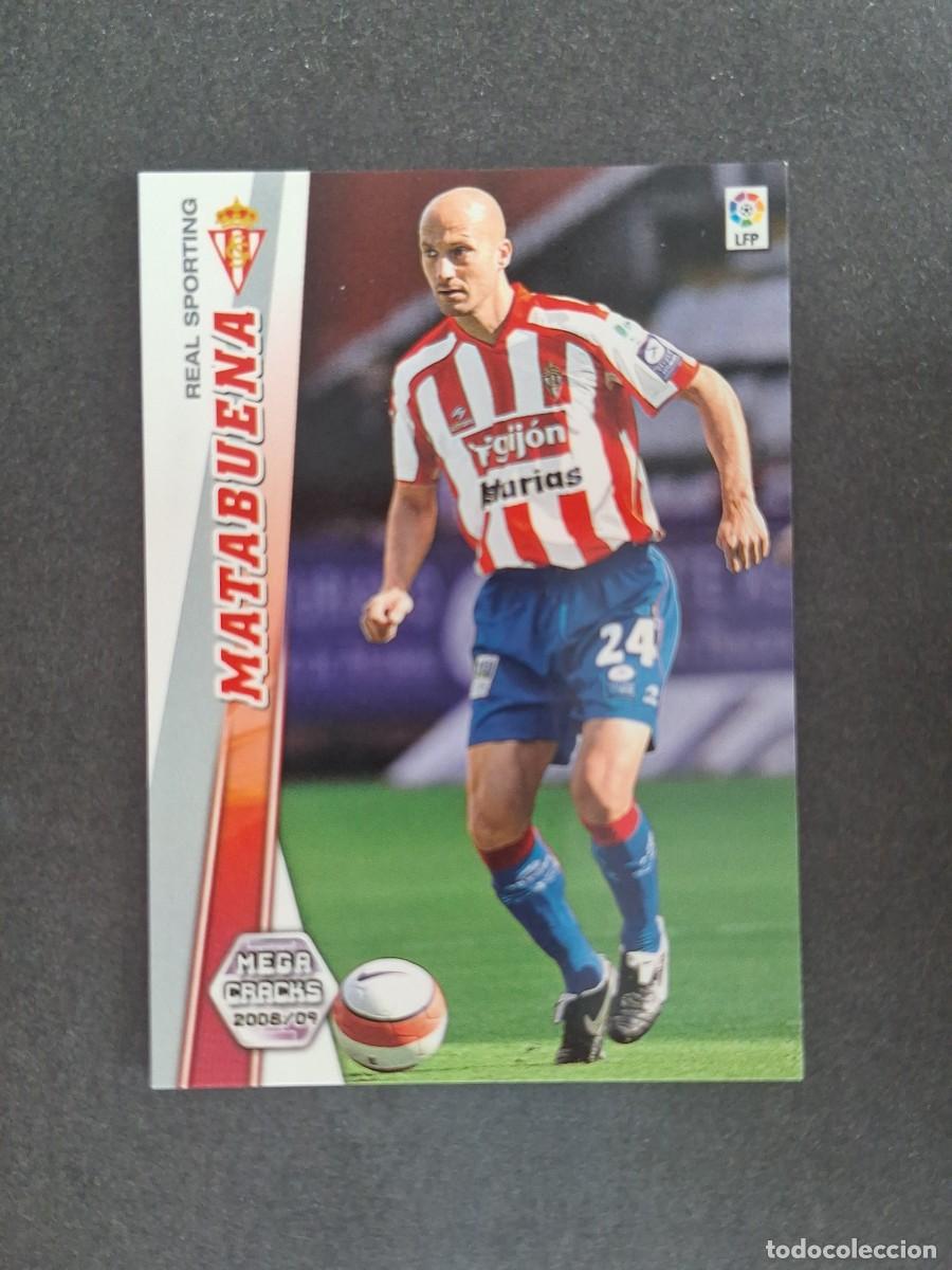 Cromos de f&uacute;tbol: L2 MATABUENA SPORTING DE GIJON 297 PANINI MEGACRACKS 2008 2009 08 09