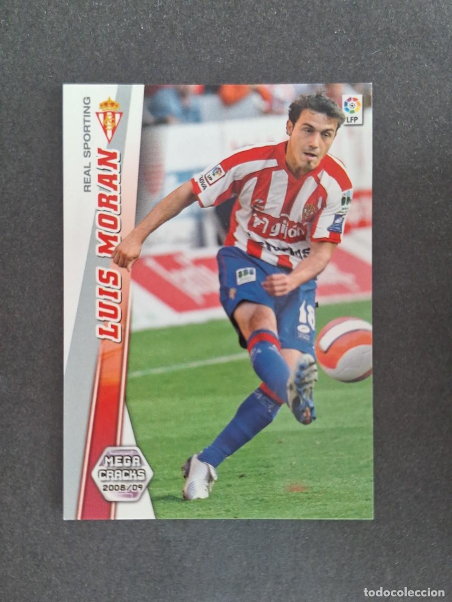 Football Stickers: L2 LUIS MORAN SPORTING DE GIJON 302 PANINI MEGACRACKS 2008 2009 08 09