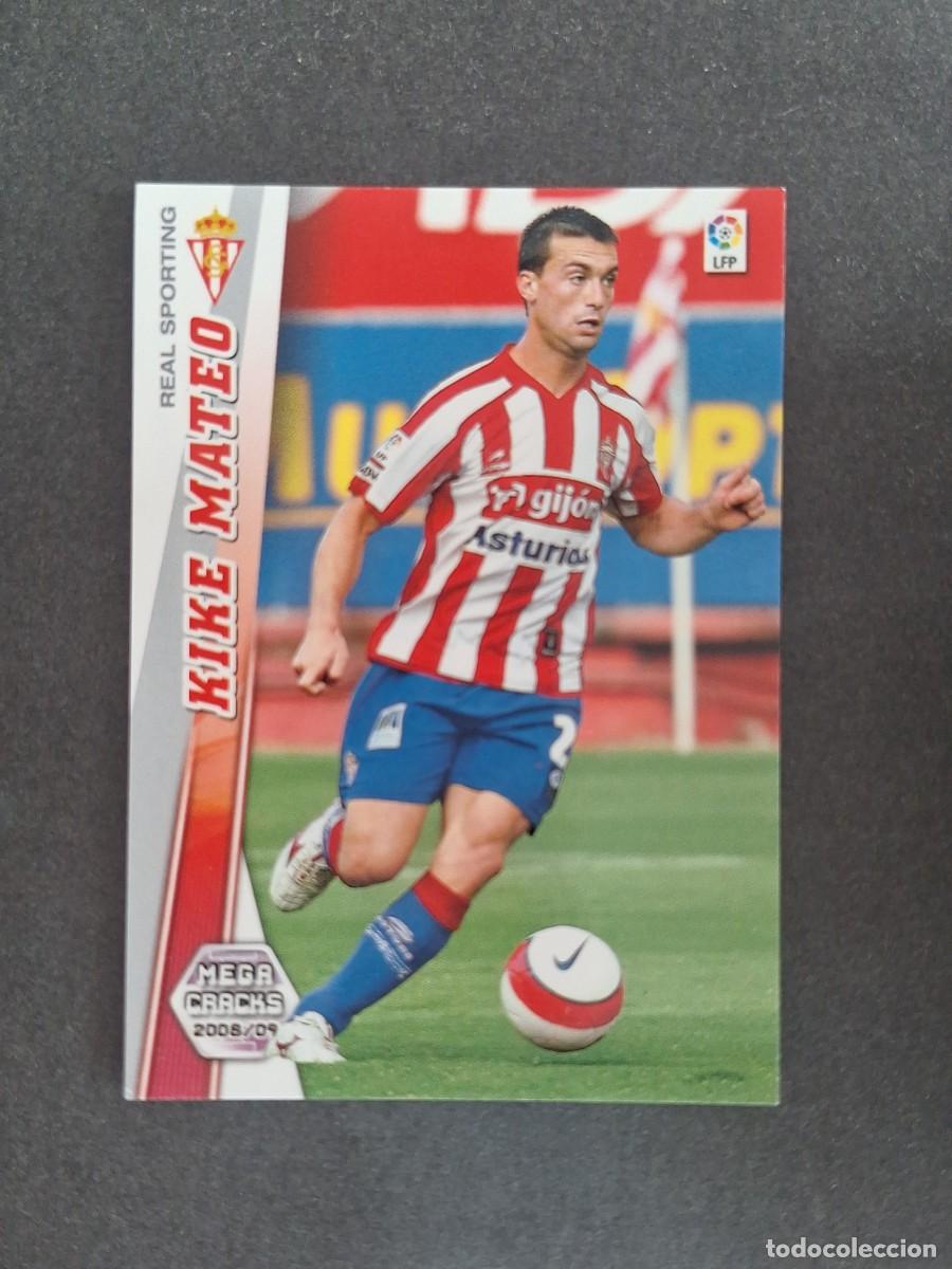 Football Stickers: L2 KIKE MATEO SPORTING DE GIJON 304 PANINI MEGACRACKS 2008 2009 08 09