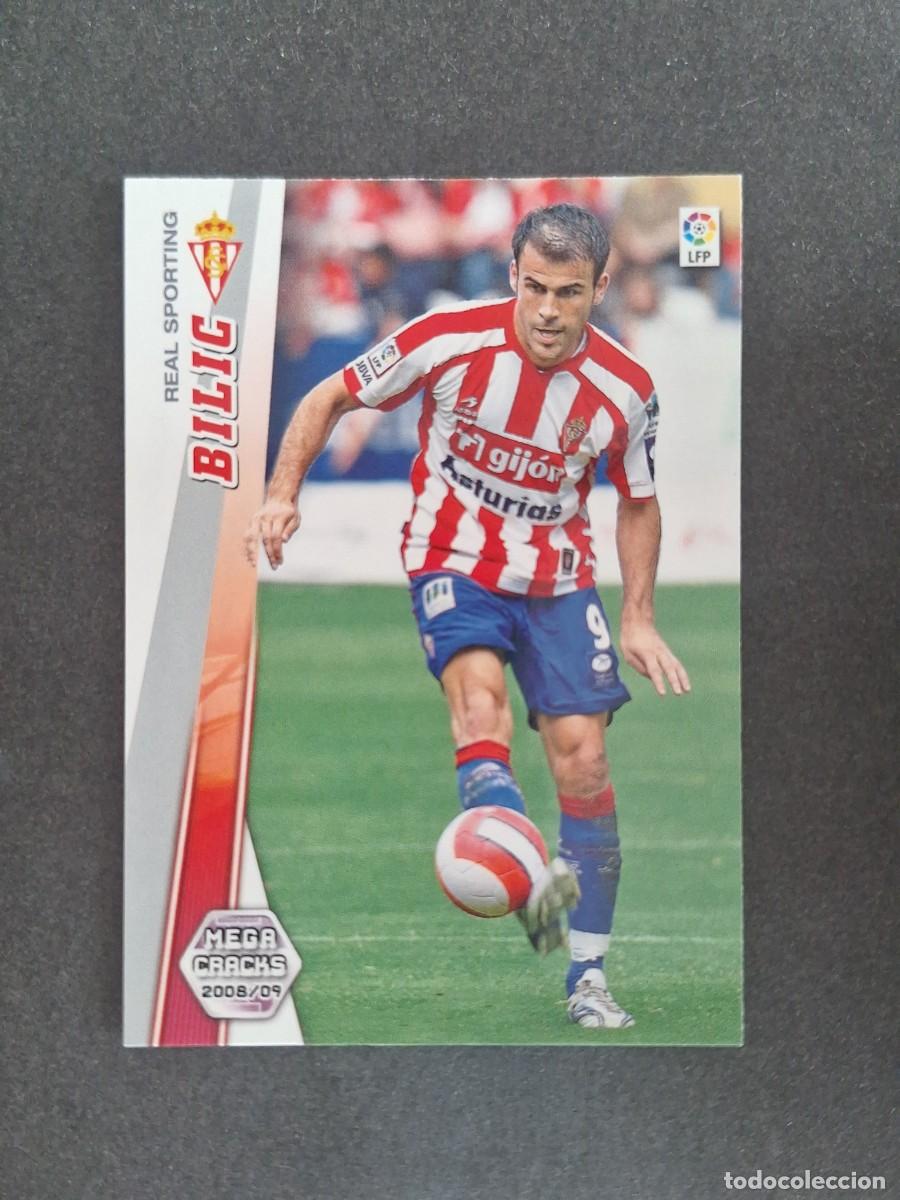 Football Stickers: L2 BILIC SPORTING DE GIJON 305 PANINI MEGACRACKS 2008 2009 08 09