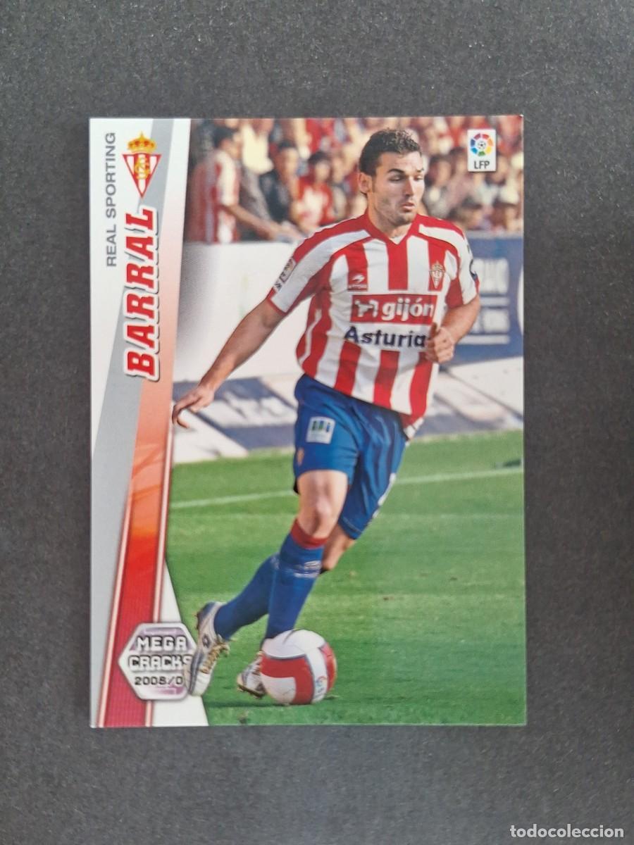 Football Stickers: L2 BARRAL SPORTING DE GIJON 306 PANINI MEGACRACKS 2008 2009 08 09