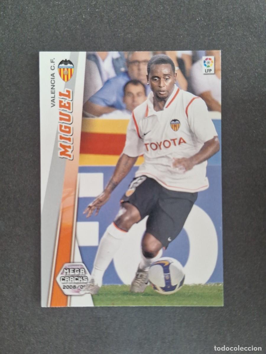 Football Stickers: L2 MIGUEL VALENCIA C. F. 309 PANINI MEGACRACKS 2008 2009 08 09