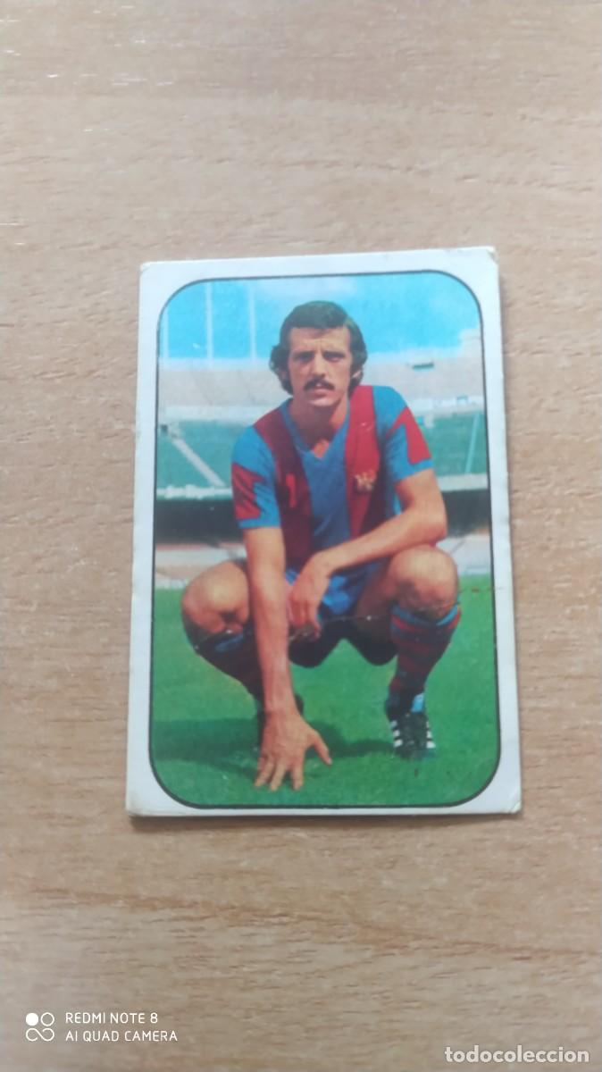 Cromos de f&uacute;tbol: BARCELONA DE LA CRUZ ESTE 1976 1977 -76 77 SIN PEGAR -V1