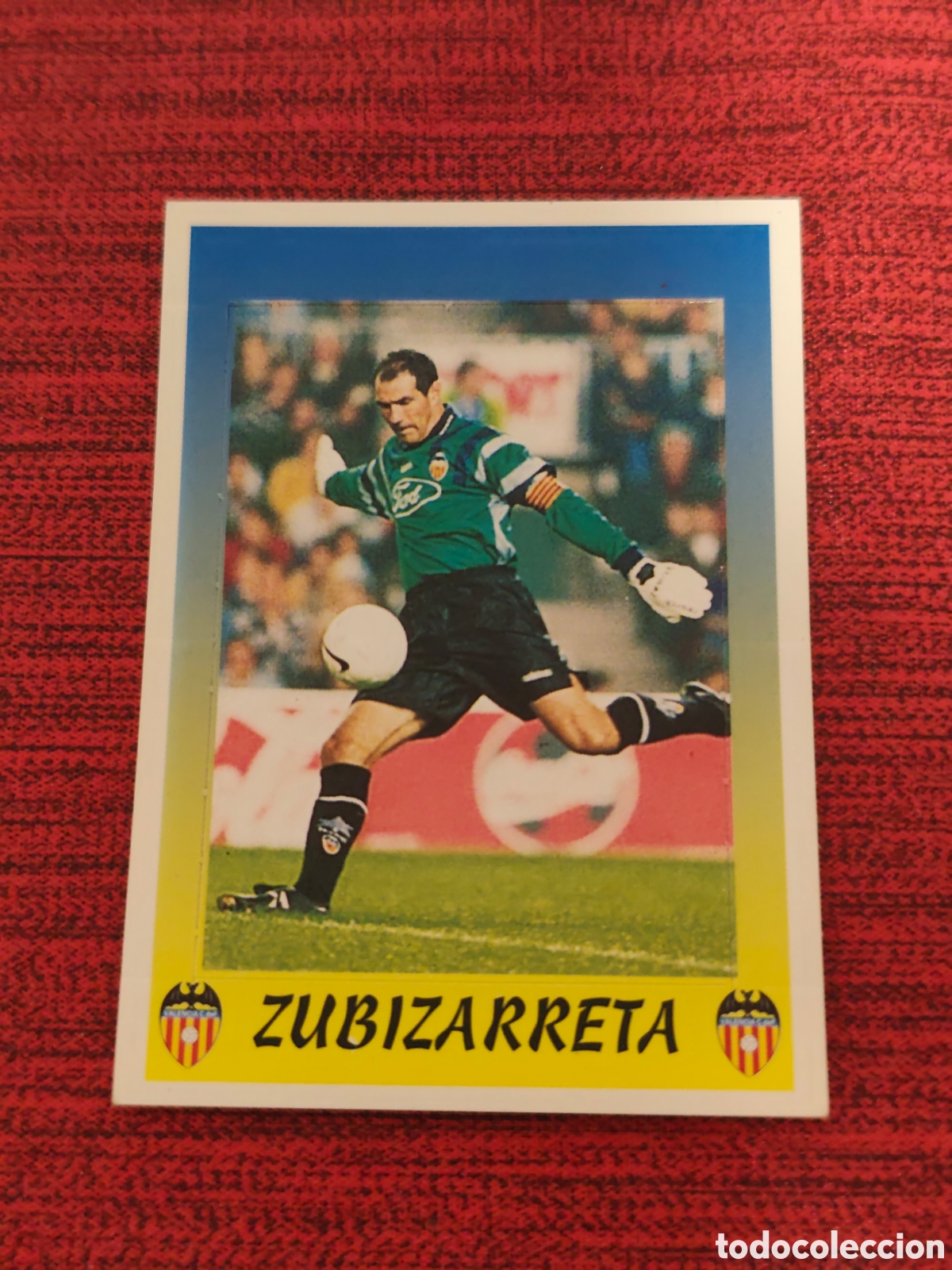 Cromos de f&uacute;tbol: 129 ZUBIZARRETA VALENCIA PANINI LIGA 1997 1998