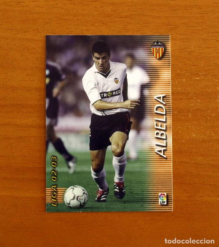 Cromos de f&uacute;tbol: Valencia -N&ordm; 314 Albelda -Mega Fichas Liga 2002-2003-02-03-Megafichas Panini Sports