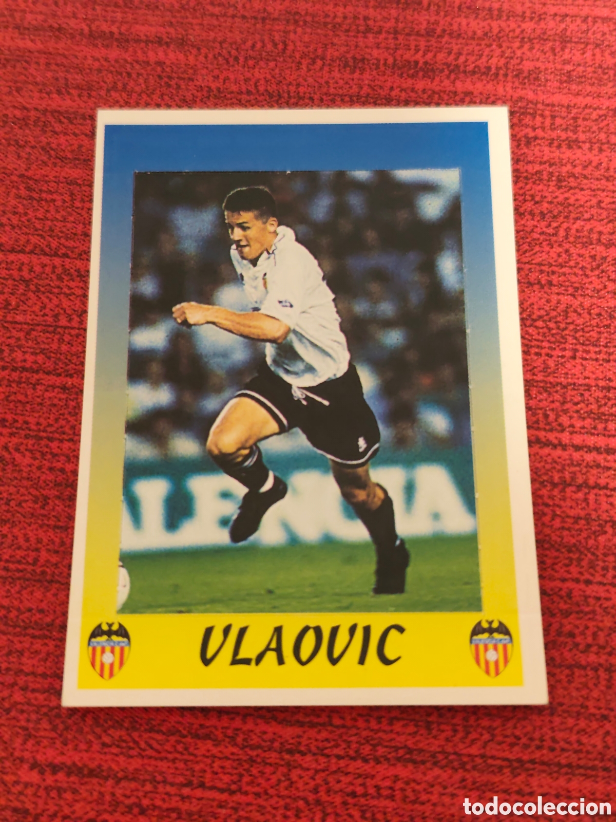 Cromos de f&uacute;tbol: 143 VLAOVIC VALENCIA PANINI LIGA 1997 1998