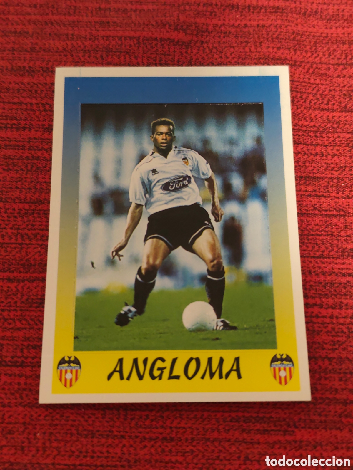 Cromos de f&uacute;tbol: 130 ANGLOMA VALENCIA PANINI LIGA 1997 1998