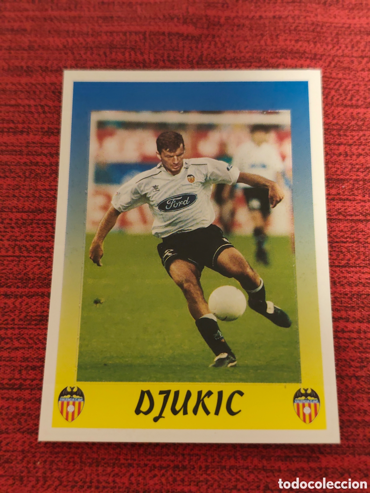 Cromos de f&uacute;tbol: 131A DJUKIC VALENCIA PANINI LIGA 1997 1998
