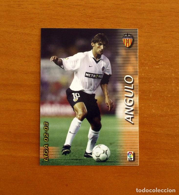 Cromos de f&uacute;tbol: Valencia -N&ordm; 321 Angulo -Mega Fichas Liga 2002-2003-02-03-Megafichas Panini Sports