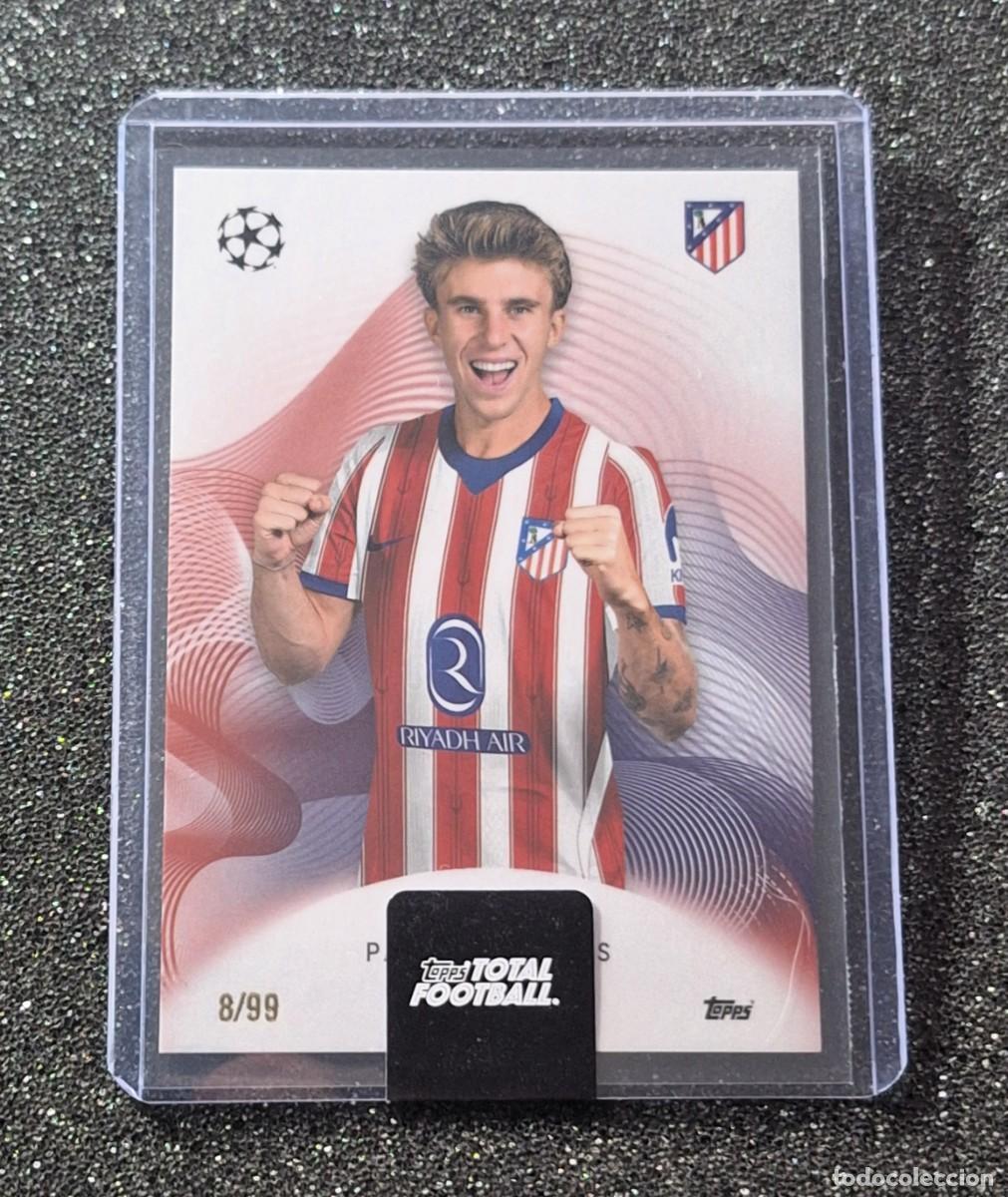 Cromos de f&uacute;tbol: Pablo Barrios Atletico de Madrid Topps Total Football 8/99