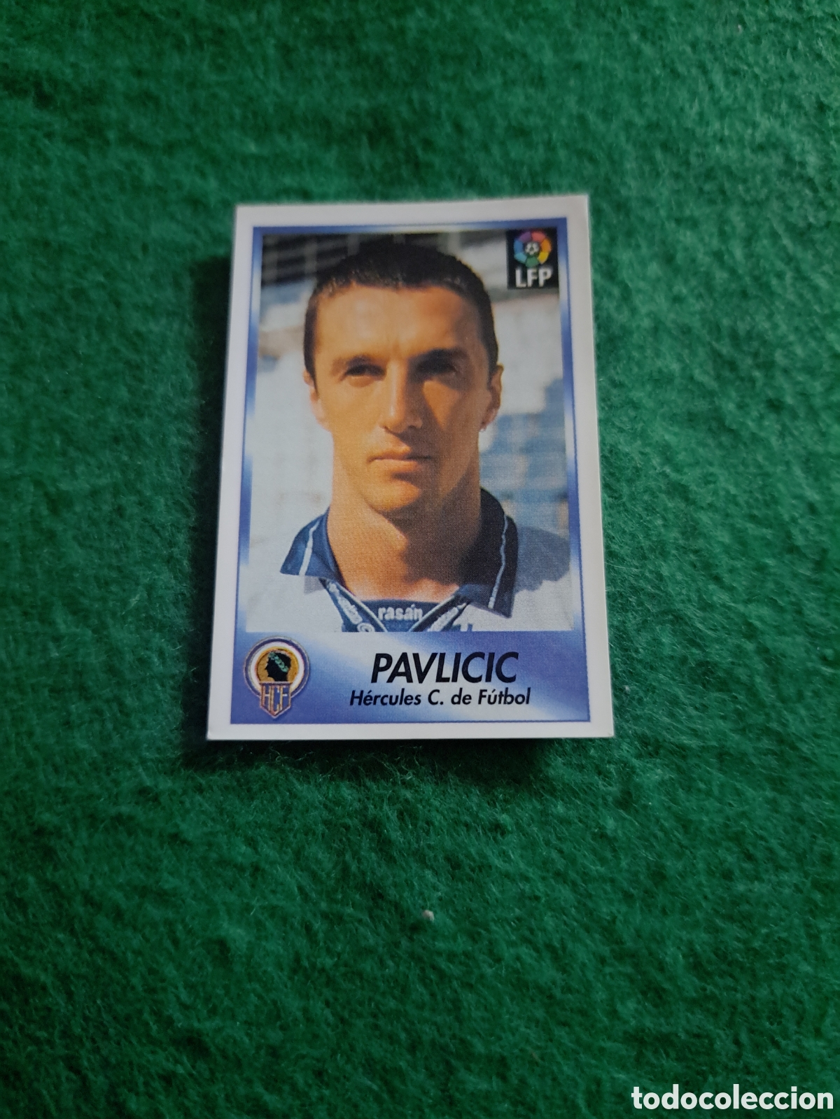 Cromos de f&uacute;tbol: Pavlicic. N&deg;120. H&eacute;rcules. Bollycao Liga 96-97. Sigue la Liga