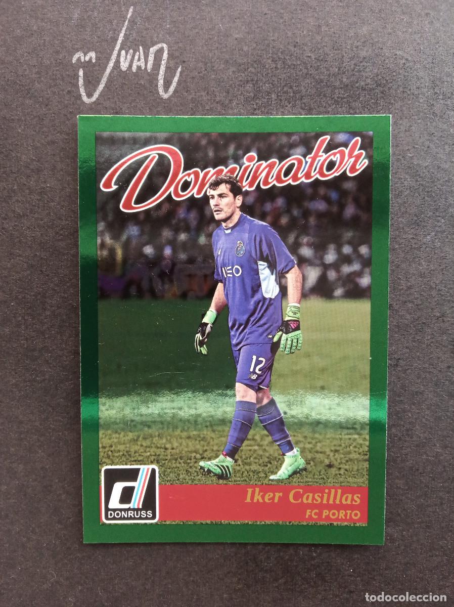 Cromos de f&uacute;tbol: #26 CROMO CASILLAS FC PORTO ESPA&Ntilde;A REAL MADRID ⚽ PANINI &reg; DONRUSS 2015 2016 15 16 INSERTO DOMINATOR