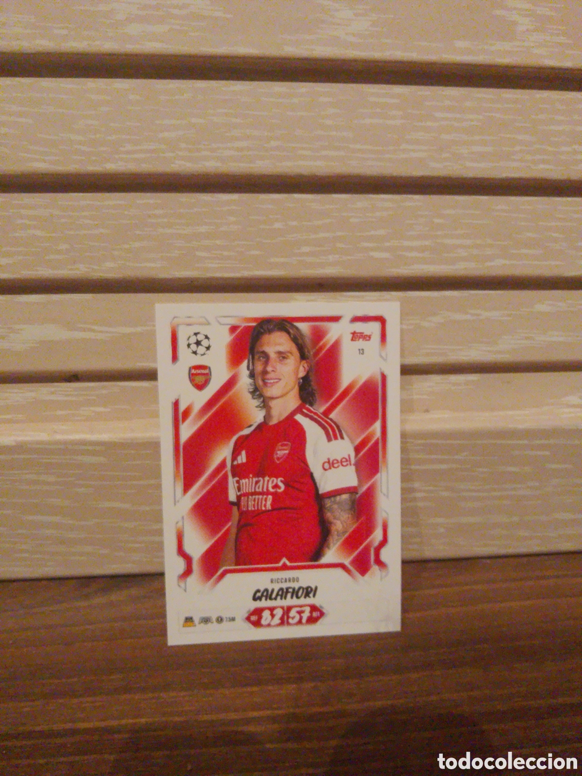Cromos de f&uacute;tbol: Calafiori arsenal 13 match attax 26/27 2026 2027