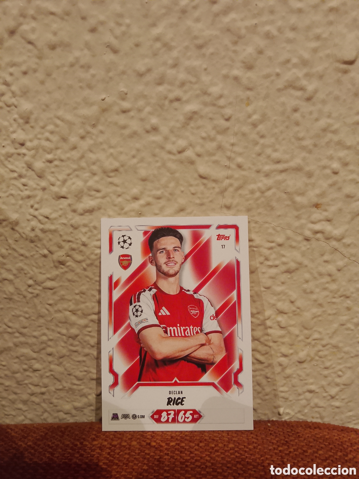 Cromos de f&uacute;tbol: Rice arsenal 17 match attax 26/27 2026 2027