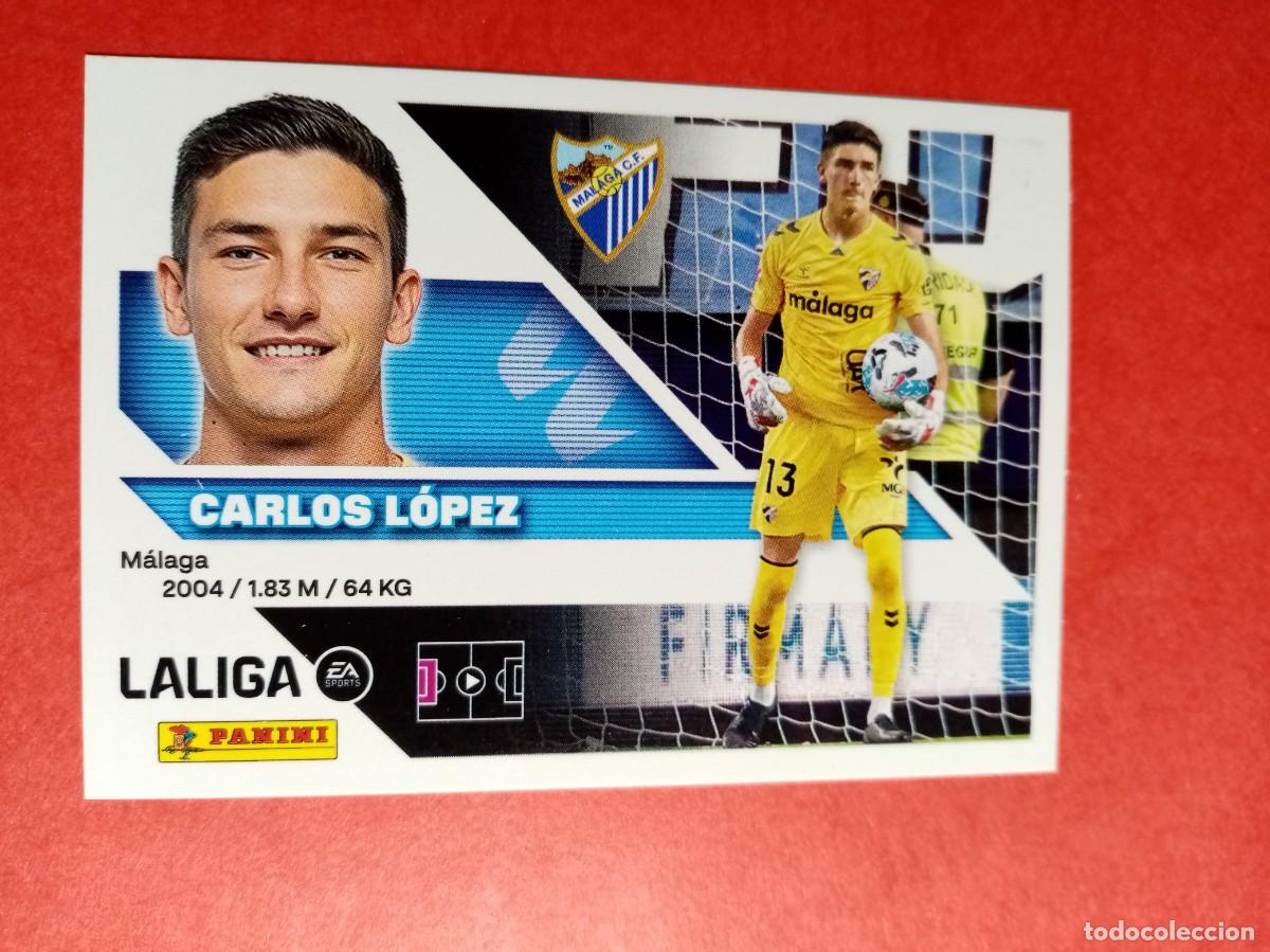 Cromos de f&uacute;tbol: N&ordm; 4 CARLOS LOPEZ, MALAGA CF, LIGA ESTE 2026 2027 26 27 PANINI