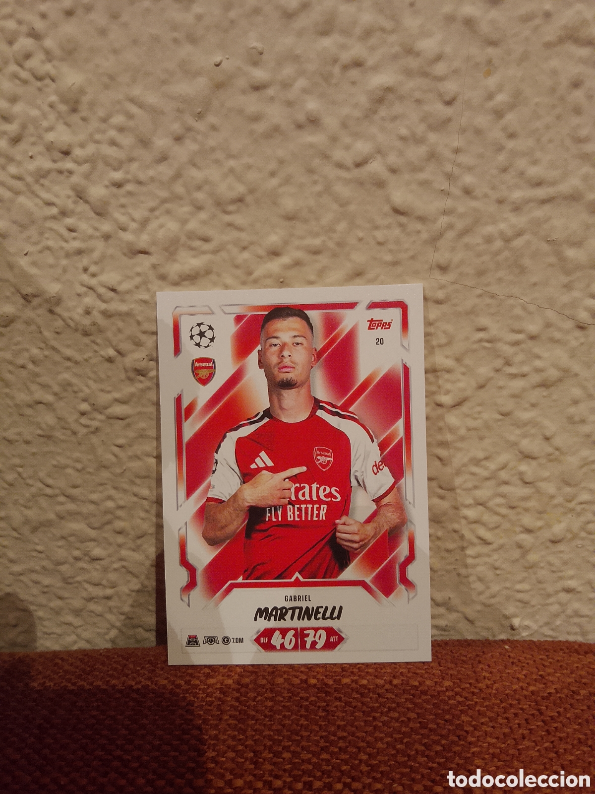 Cartes &agrave; collectionner de Football: Martinelli 20 arsenal match attax 26/27 2026 2027