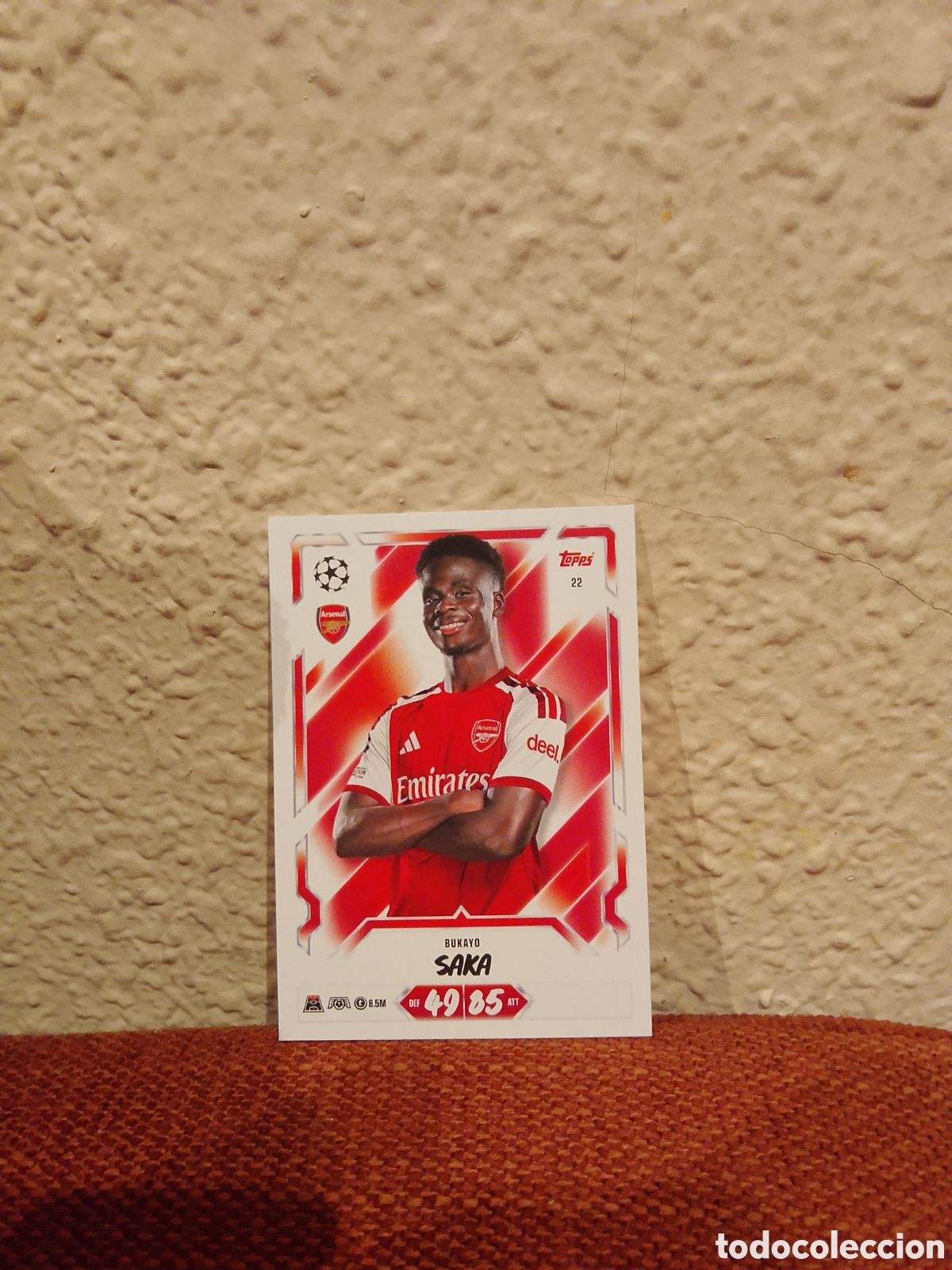 Cromos de f&uacute;tbol: Saka arsenal 22 match attax 26/27 2026 2027