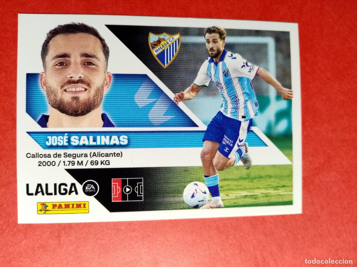 Cromos de f&uacute;tbol: N&ordm; 10 JOSE SALINAS, MALAGA CF, LIGA ESTE 2026 2027 26 27 PANINI