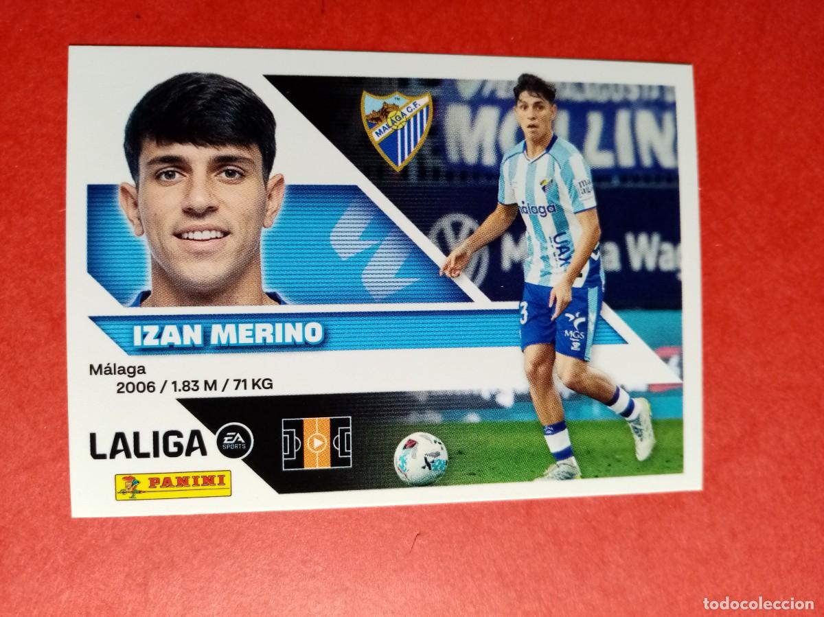 Cromos de f&uacute;tbol: N&ordm; 11 IZAN MERINO, MALAGA CF, LIGA ESTE 2026 2027 26 27 PANINI