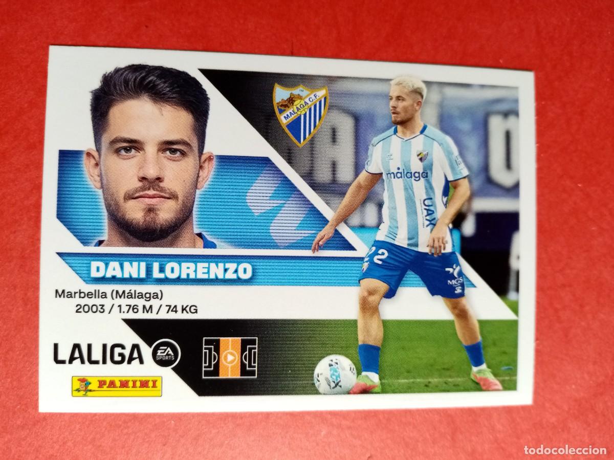 Cromos de f&uacute;tbol: N&ordm; 12 DANI LORENZO, MALAGA CF, LIGA ESTE 2026 2027 26 27 PANINI