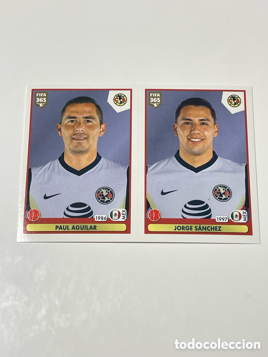 Cromos de f&uacute;tbol: Paul Aguilar - Jorge S&aacute;nchez Am&eacute;rica de M&eacute;xico Panini 365 20/21 #375