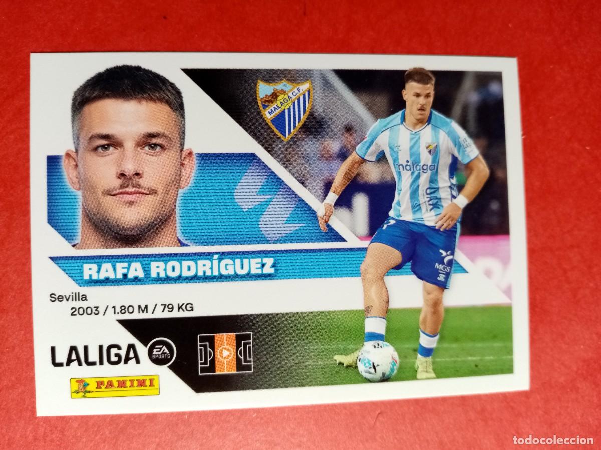 Cromos de f&uacute;tbol: N&ordm; 13 A 13A RAFA RODRIGUEZ, MALAGA CF, LIGA ESTE 2026 2027 26 27 PANINI