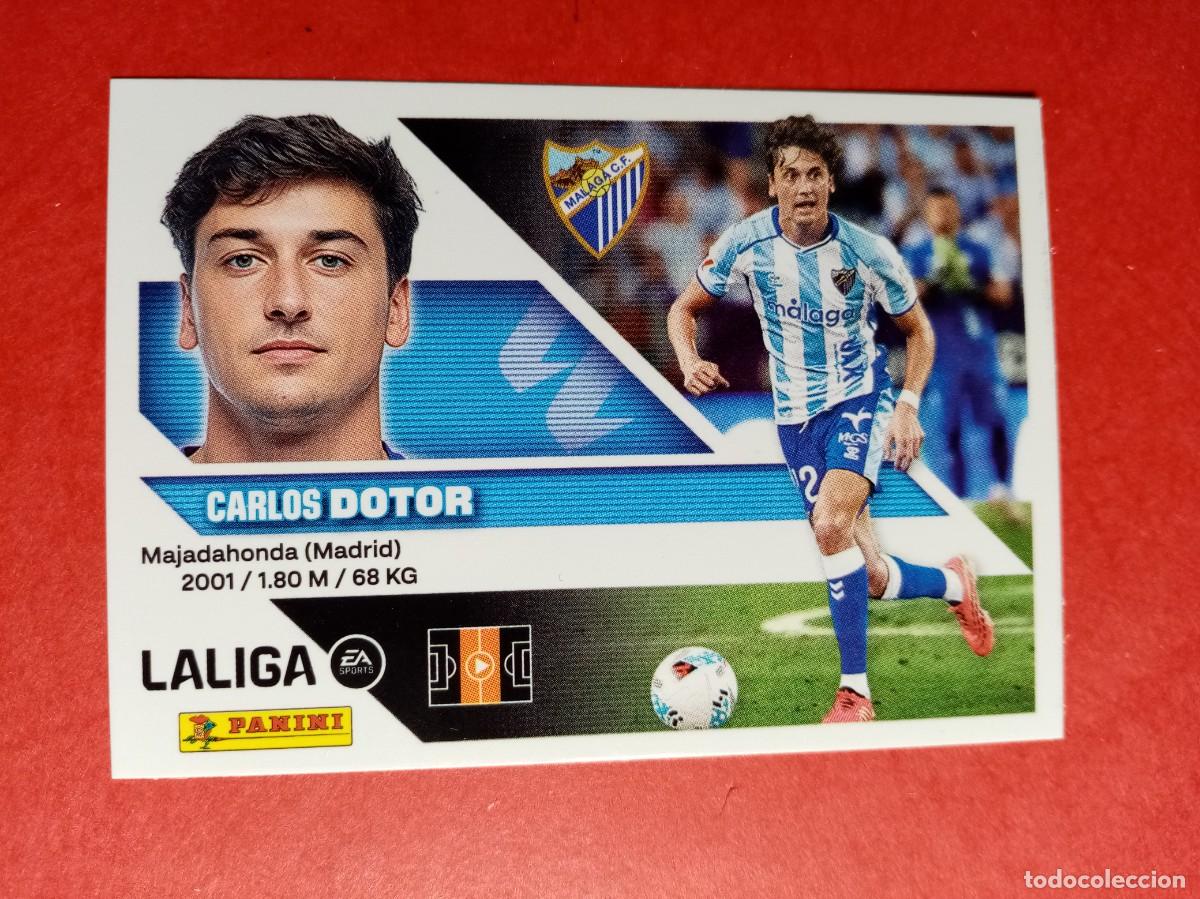 Cromos de f&uacute;tbol: N&ordm; 14 CARLOS DOTOR, MALAGA CF, LIGA ESTE 2026 2027 26 27 PANINI