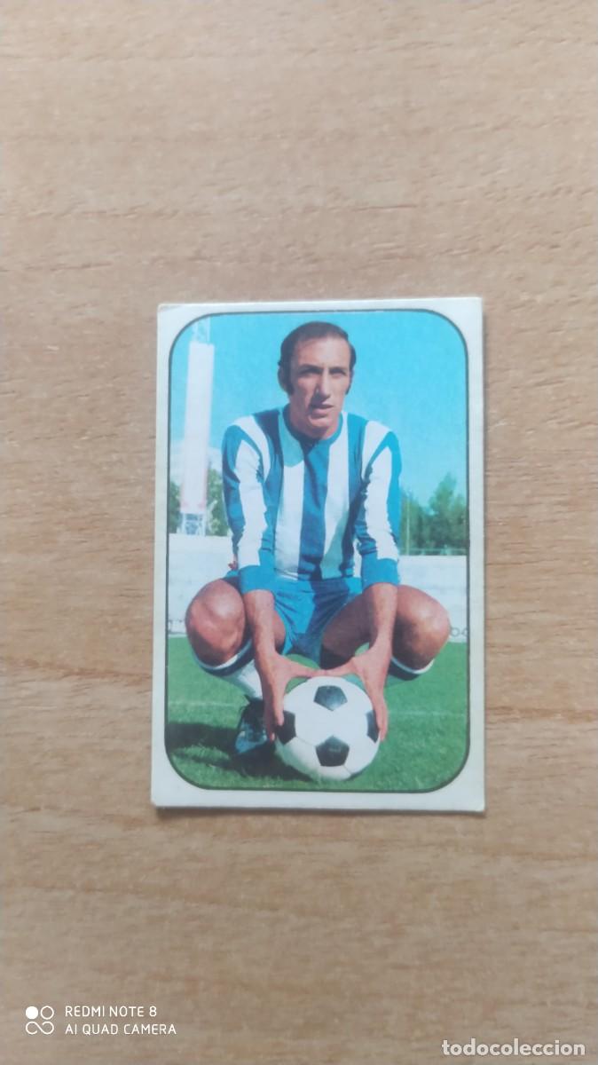 Fu&szlig;ball-Sticker: MALAGA MACIAS ESTE 1976 1977 -76 77 SIN PEGAR -V1