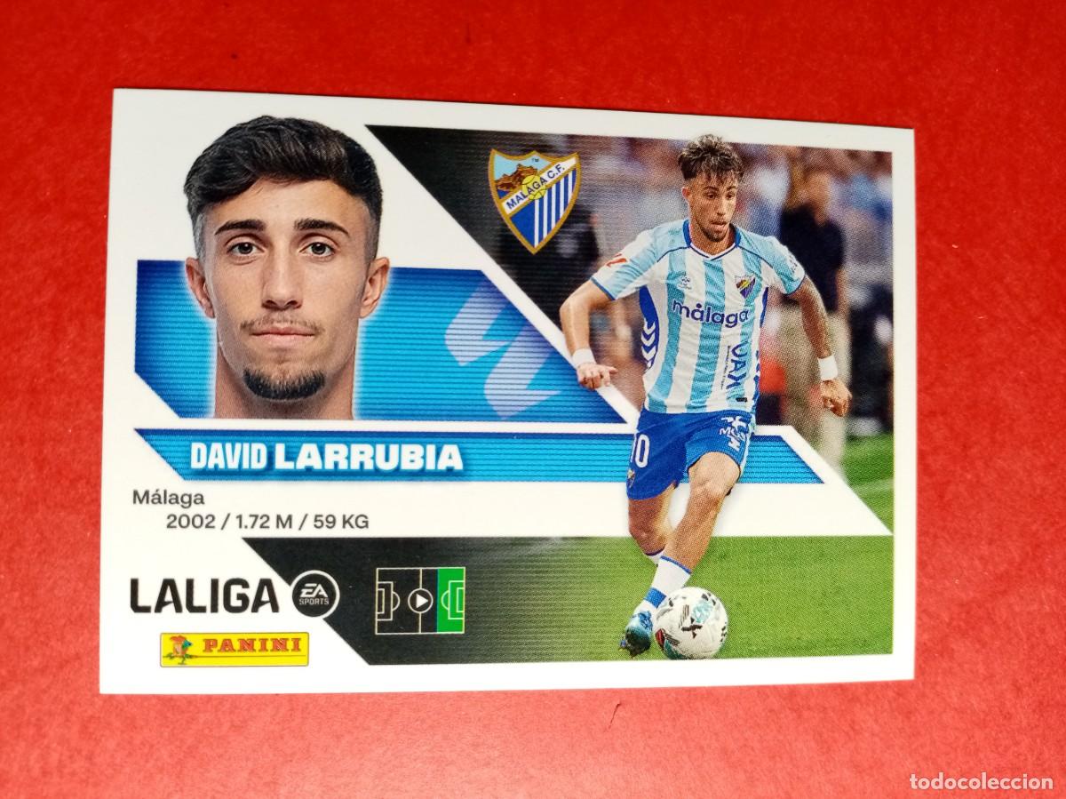 Fu&szlig;ball-Sticker: N&ordm; 16 DAVID LARRUBIA, MALAGA CF, LIGA ESTE 2026 2027 26 27 PANINI