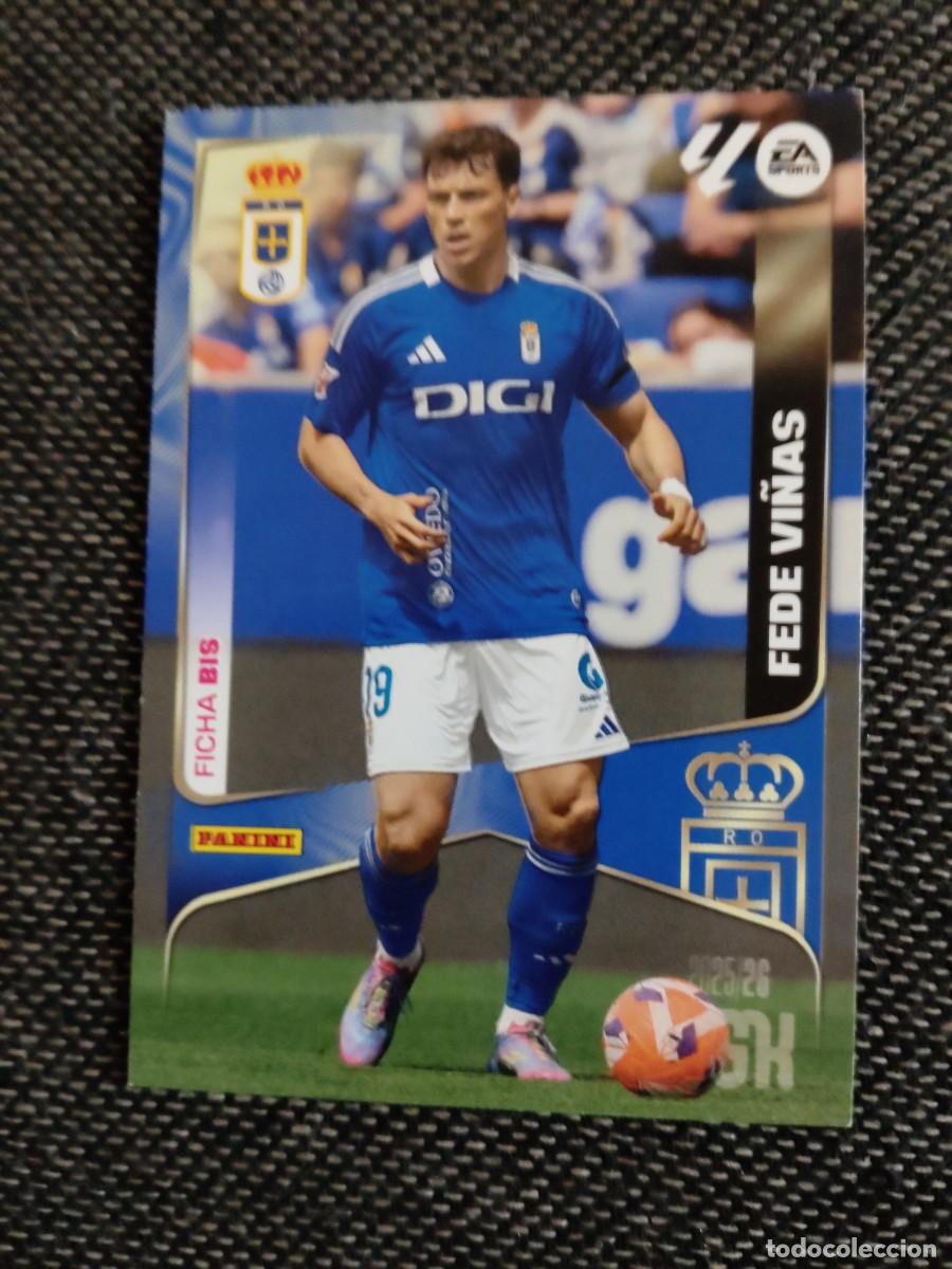 Cromos de f&uacute;tbol: 288 bis Fede vi&ntilde;as Oviedo megacracks 2025-26