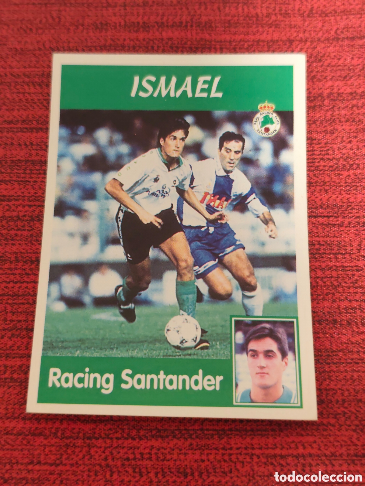 Cromos de f&uacute;tbol: 204 ISMAEL RACING SANTANDER PANINI LIGA 1997 1998