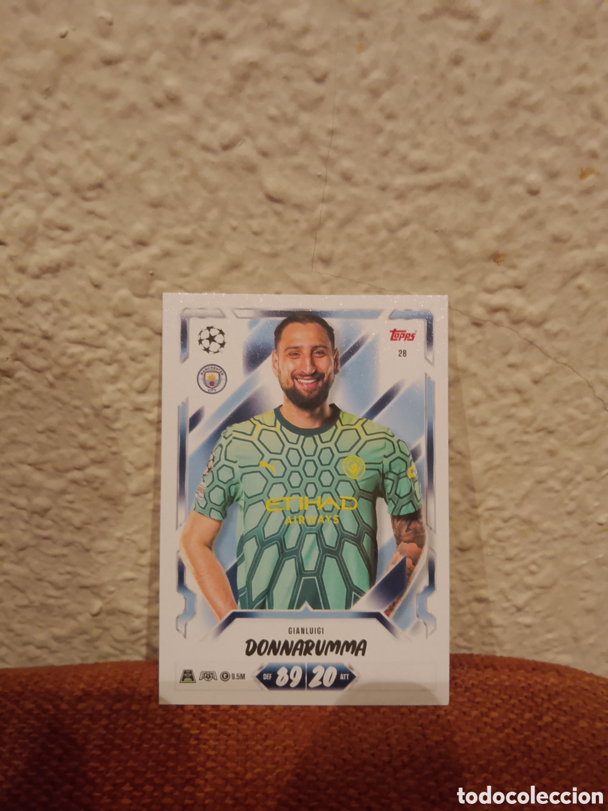 Cromos de f&uacute;tbol: Donnaruma Manchester city 28 match attax 26/27 2026 2027