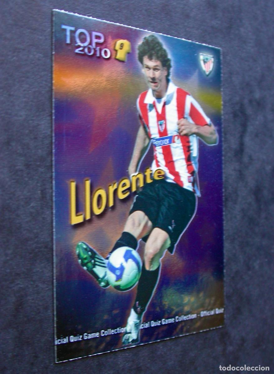 Cromos de f&uacute;tbol: 624 LLORENTE / ATHLETIC CLUB / TOP 2010 AZUL LISO / QUIZ GAME COLLECTION 2009 2010 / MUNDICROMO