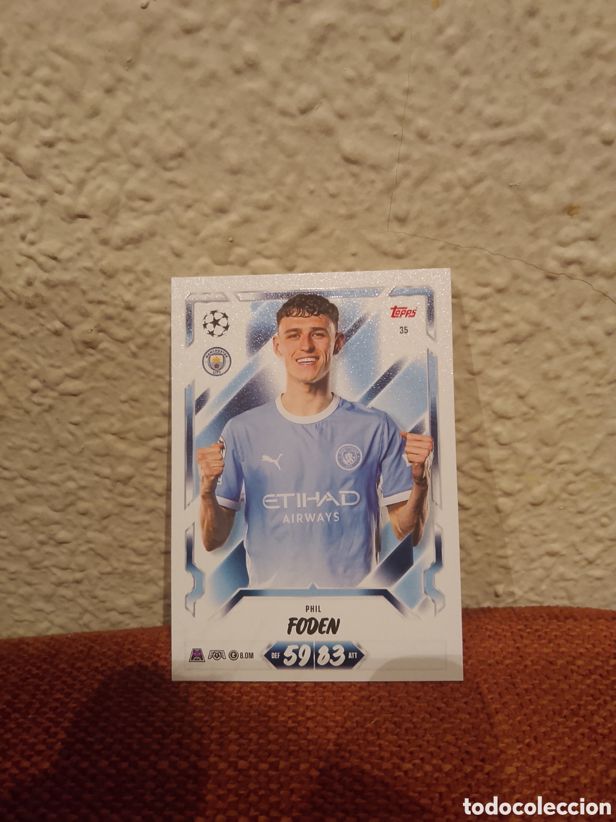 Cromos de f&uacute;tbol: Foden Manchester city 35 match attax 26/27 2026 2027