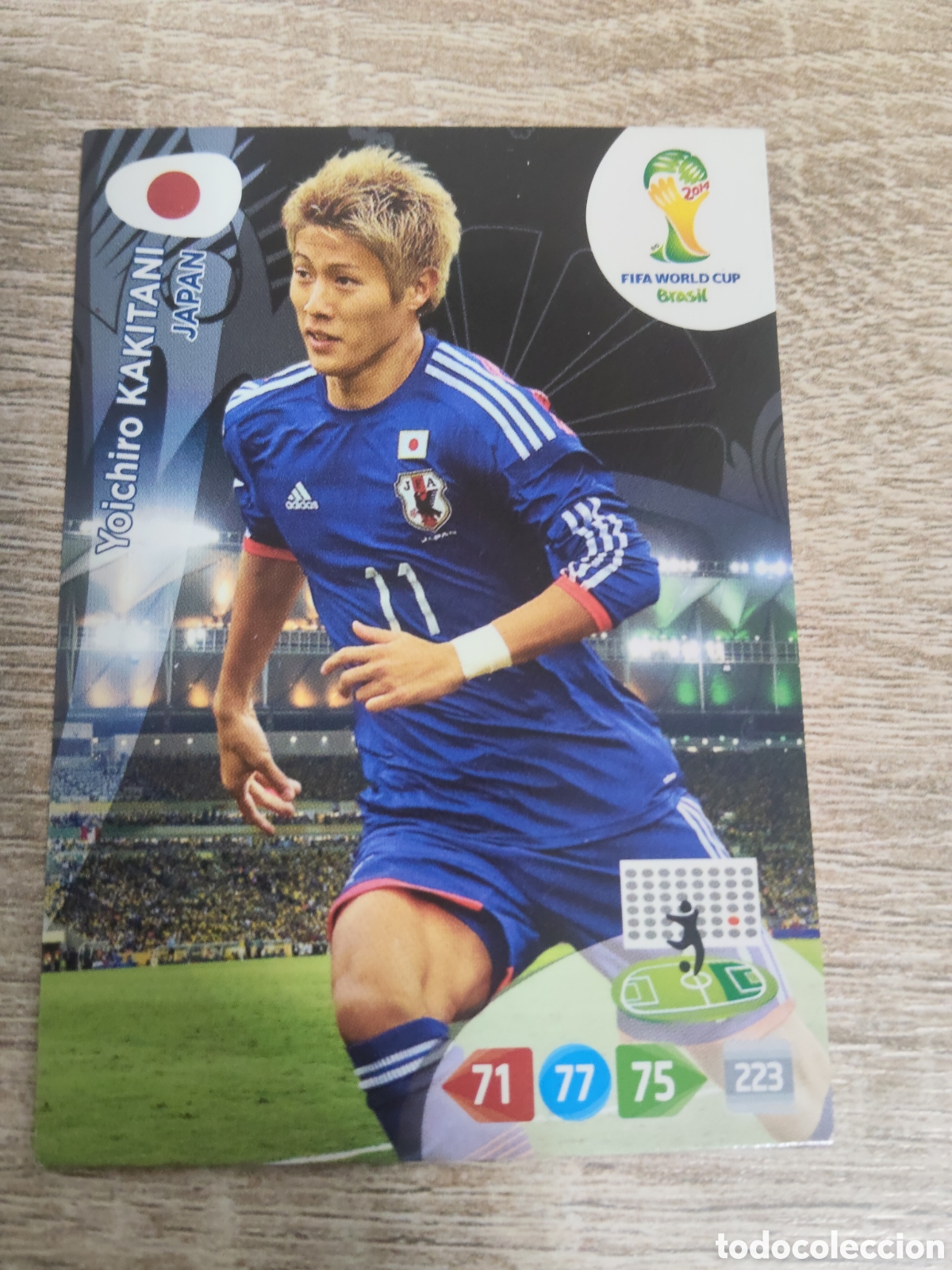 Cromos de f&uacute;tbol: Panini Adrenalyn mundial Brasil 2014 Yoichiro Kakitani Jap&oacute;n