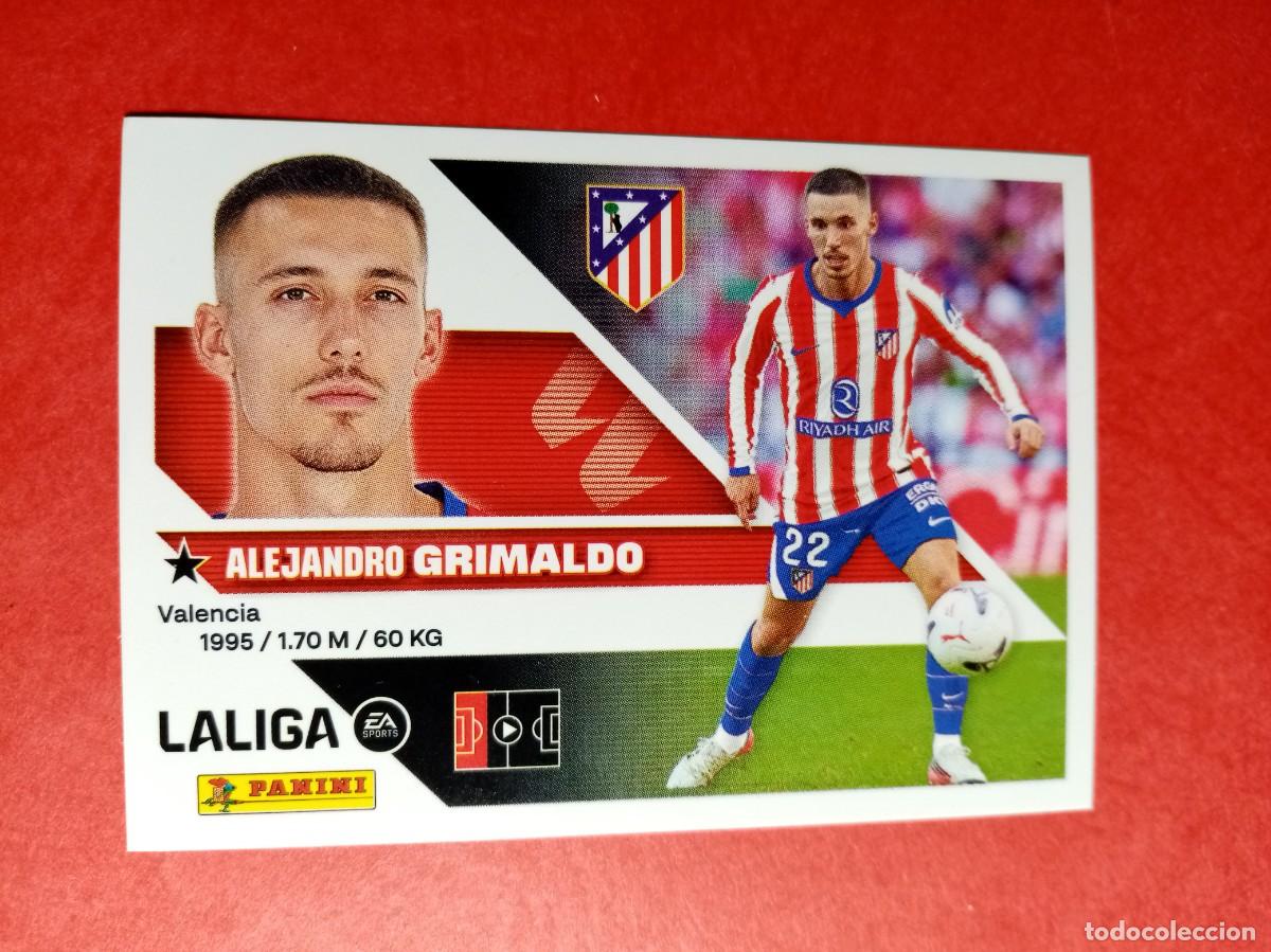 Cromos de f&uacute;tbol: N&ordm; 10 BIS 10BIS ALEJANDRO GRIMALDO, COLOCA, ATLETICO DE MADRID, LIGA ESTE 2026 2027 26 27 PANINI
