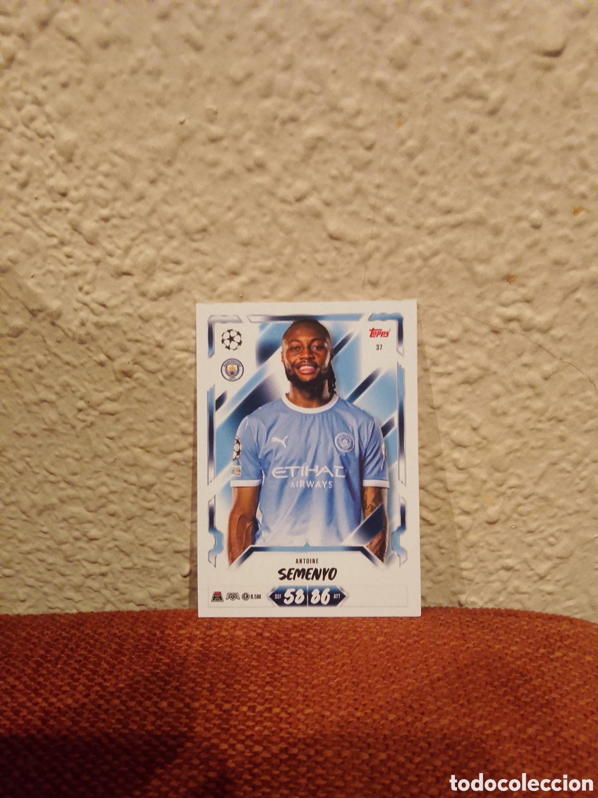 Cartes &agrave; collectionner de Football: Semenyo Manchester city 37 match attax 26/27 2026 2027